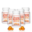 Orange Burps | D-Limonene 补充剂 - 减少酸剂(酸退酸酸剂)、 Heartburn Relief、GERD Relief和消化不良救济 |Orange Peel Extraction for Health and Wellnity (1,000毫克,包装5)