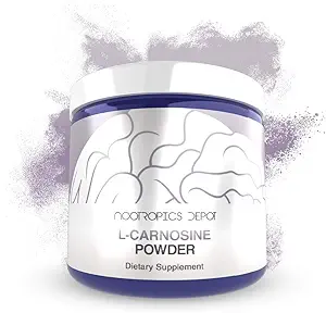 L- Carnosine Powder → 60 Grams → May 帮助支持大脑健康,长寿,代谢