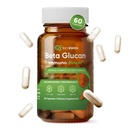 Bio 瑞士Beta Glucan豁免动力 - 1,3D-1,6D Glucan 配有维生素D - 强化防御与健康免疫辅助剂 - Vegan,无胶囊(60 Capsules)