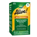 自然之道还活着! Max3 Potency Daily Multivitamin, 甲基化B12和Folate, 支持能量代谢的超Potency B-vitamins*, 90片
