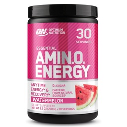 最佳营养 氨基能源 - 用绿茶、BCAA、氨基酸、Keto Friendly、Green Coffee 提取、能源粉 - 西瓜,30种服务(包装5月 Vary)