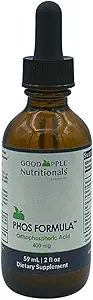 Phos Formula → Nausea → 支持骨质健康 → 磷脂液体补充剂 水滴 → 2 fl oz
