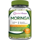 医生的食谱 摩林加 11,000 mg 强度,全绿色超食品,天然抗氧化剂支持,非GMO,90 Vegan Caps, No Cafeine Soy Gluten