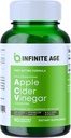 IFINITE AGE 1950mg Apple 苹果苹果醋醋卡普勒斯, 90 Counter - 在美国制造, Vegan, Gluten Free, All-Natural - 配60mg Cayenne水果 - 无填充器, Ultra 集中