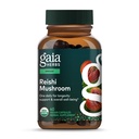 Gaia Herbs Reishi蘑菇 - 帮助维持健康的免疫系统并支持心脏健康 - 适应原体草药支持长寿补充剂 - 40 Vegan液态植物-卡普尔(40天供应)
