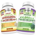 FRESH 健康 Ashwagandha KSM 66 和氯氏解毒超级食品 - Bundle
