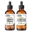 野生和有机狮子的马恩叮当 4 fl oz & Cordyceps 叮当 4 fl oz