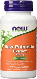 现在食品 Saw Palmetto 抽取 320 mg - 90 软胶(2包) - 180 总软胶