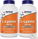 现在L-Lysine 500 mg,360 蔬菜卡普尔(2包)
