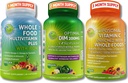 Suppments Studio Hormone平衡支持和免疫防御包 男女-最佳DIM 200mg + 全食 多维素与铁 + Liposomal 维生素 C 1500mg – Vegan,非GMO