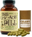 Uric Acid Pill 90 Capsules - Uric Acid Supplements 配有 Tart Cherry 提取物, Celery 种子和 Burdock 根 - Uric Acid 支持补充品 含有非 GMO 和 Herbal 原料