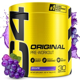 细胞素 C4 原型 工作前 粉末 葡萄糖 男 女 150 mg Cafeine + Beta Alanine + Creatine - 30 services (包装 May Vary)