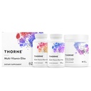 THORNE - 多维生素精英AM & PM(180 Capsules) & 氨基复合体(Berry,8 Oz) 包 - 支持能源生产和运动性能 - Gluten,奶油和无豆
