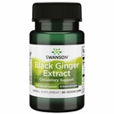 Swanson Black Ginger 提取器 -- -- 促进健康的血液循环和身体活性 -- -- 愿援助心脏健康、肌肉组织和福利 -- -- (每袋30个蔬菜,100毫克)