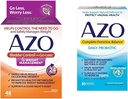 AZO Bladder Control with Go-Less® & Wight Management Editary 补充品和完整的女性平衡日用品,临床证明帮助保护