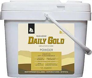 Daily Gold Relief – Natural Digestive and Urcer Supplement for Marshalls – 自然消化剂和马匹溃疡补充剂