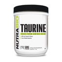 NutraBio Taurine Powder 500g 纯自由Free-Form L-Taurine 氨酸补充 + 支持细胞健康、能源和健康 + 非GMO, USP等级