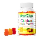 Greenfield Informations Kids Gelatin Free Halal 多维他命Gummys - 所有必需的Halal维生素A,Bs,C,D,碘,锌的豁免,非GMO,儿童Halal维生素Gummys (90个伯爵)