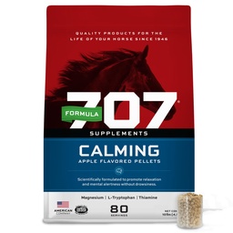Formula 707 Calming Supplement for Horses, 10 lb, 80 Servings – Focus Aid