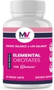 MARS VENUS 配有 Orotate Lithium Ashwagandha Saffron Berberine Rhodiola Bacopa Fulvic 矿物 -- -- 妇女问题元素 Orotates Capsules -- -- 60项