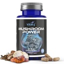 蘑菇动力综合体 10in-1 W/Cordyceps,Reishi,Shiitake & Lions Mane,Gut Microbiome, Focus, Energy & Virtuality的诺特营养补充物 - 60 Capsules