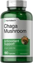 Horbäach Chaga蘑菇 Capsules 180 Counter – Non-GMO & Gluten 免费补编