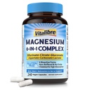 1, 1, 1160mg 中镁复合物 Chelated 镁用于Max吸收, 帮助更好的睡眠, 放松和Nerve calm, 240 Vegan Capsules, 非 GMO & Gluten Free