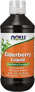 Now Foods Supplements, 老年莓液体500 mg, 10:1 集中, 自由激进拾荒者*, 8-Ounce