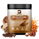 蘑菇咖啡 - Lions Mane Mushroom Power 即时咖啡 配有狮子的Mone,Reishi,Chaga,Cordyceps,土耳其的Tail - Mushroom Coffe替代能源,精神清晰和焦点,脑促进器