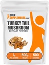 Bulk Assupports.com 土耳其Tail蘑菇提取剂 - Coriolus Versicolor提取剂 - 蘑菇补充剂 - Vegan & Gluten Free, 每架1克, 500g (1.1磅)(一包)