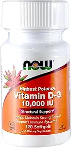 维生素D-3 - 10 000 IU - 120软胶
