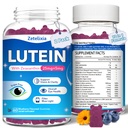 2 Pack Lutein Gummys,12 in 1 Lutein and Zeaxanthin 成人眼维生素补充剂,多维素促进眼和视觉的眼健康补充剂 - 120 Gummys