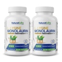 天然Cure Labs L-Lysine + Monolaurin 600mg 1:1 比例,2 包,200 盖