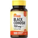 Sundance Black Cohosh 700mg QQ100 快速发布 Capsules 传统草药 QQ Non-GMO 和 Gluten 免费补充