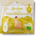 Go-Lacta 100% 母乳喂养妈妈的有机莫林加卡布苏尔-60卡布苏尔-产后纯前孕素-增加牛奶供应的母乳喂养补充物-妇女产后维生素