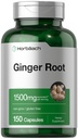 Horbäach 姜根胶片 1500 mg → 150 药片 → Non-GMO, Gluten Free → Ginger Root 提取器
