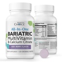 Bariatric Choice All-in-One Chewable Bariatric 多维他命配铁和钙 Citrate, Very Berry(120厘米)