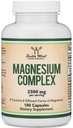 镁复合物 180 Capsules (426mg 元素镁 由 2,300mg 八种不同形式的镁提供) MAG-8 由双木提供100%每日推荐的镁值
