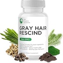 DR 维生素解决方案 Gray Hair Rescind with Catalases - 抗菌素头发,皮肤和直肠维生素,泛神酸,叶酸400mcg, Biotin 300mcg, Saw Palmetto for Men and Women