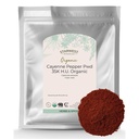 恒星西部植物学 有机Cayenne Pepper Powder 35k HU - 添加热量,红色Pepper Sice for Seasoning & Marinades, 衍生自Capsaicin, 认证型 Kosher, 非GMO - Bulk 1 lb Bag