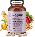配有Maca Panax Ginseng Shatavari Schisandra 为妇女的健康与荷尔蒙和谐设计公式的《女性荷尔蒙平衡适应物》补编