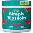《纯脂营养日报》《绿皮和超食品》《粉末+Collagen + 妇女消化保健的良药》。 帮助您的健康 Bloom - 30天供应 - 西瓜