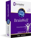 WellMe-Nootropic Brain Booster博士 配有 Turmeric & Ginkgo Biloba 供男女使用 — L-Theanine,维生素D3 增强记忆,聚焦和认知健康 — Vegan Capsules(30个计数)
