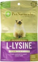 佛蒙特州L-Lysine的Pet Naturals 60 Fun-Shaped Chews for Cats - 2 back (英语).