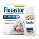 Florastor Daily Probiotic Supplement for Men and Men, 证明支持消化健康,Saccharomyces Boulardii CNCM I-745(100 Capsules)