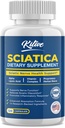 Sciatic Nerve Relief: Sciatica – Potent Alpha Lipoic Acid & Turmeric & Herbal Relief Informes — 美国制造,120 Capsules (120 Counter (Pack of 1),香蕉)的高级支持补编.