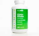 生物奇迹 Ginkgo Biloba 饮食补充 120 mg 人均服务、脑健康、支持健康脑功能