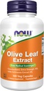 Now Foods Supplements, 橄榄叶提取与 Echinacea 提取 4%, 额外力量, 自由激进拾荒者*, 100 Veg Capsules