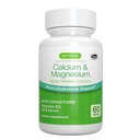 Igennus Algae Calcium & Magnesium Supplement, Plant based, High Abbuse, K2 & D3, Non-GMO 红藻矿物综合体,供骨骼和牙齿支持,面向男女,配有Boron, Vegan, 60块板块