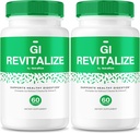 (2 Pack) GI 振兴 - GI 振兴 Pro Pills 支持健康文摘, GI 振兴 Gut 健康高级公式, GI 振兴者最大力量补充审查(120 Capsules)